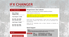 Desktop Screenshot of ifxchanger.com